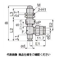 日本ピスコ 真空パッド VPD8ー3RFー6B 1セット(5個)（直送品）