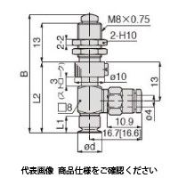 日本ピスコ 真空パッド VPD8ー3PUー4J 1セット(5個)（直送品）