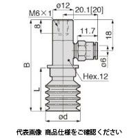 日本ピスコ 真空パッド VPB20WUー6J 1セット(5個)（直送品）