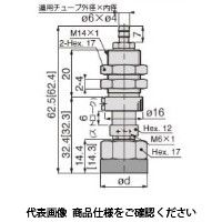 日本ピスコ 真空パッド VPC25ー6FNー6B 1セット(5個)（直送品）