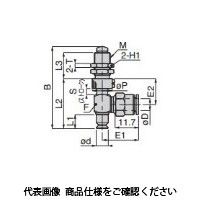 日本ピスコ 真空パッド VPD6ー3RUー6J 1セット(5個)（直送品）