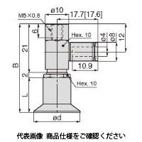 日本ピスコ 真空パッド VPMB20LSー4JーS3 1セット(5個)（直送品）