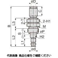 日本ピスコ 真空パッド VPC6ー3BUー6J 1セット(5個)（直送品）