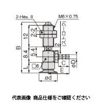 日本ピスコ 真空パッド VPMD8ー2PNー3B 1セット(5個)（直送品）