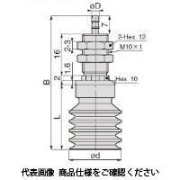 日本ピスコ 真空パッド VPMA20WHNー6B 1セット(5個)（直送品）