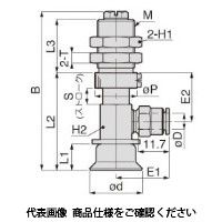 日本ピスコ 真空パッド VPD15ー6AUー6J 1セット(5個)（直送品）