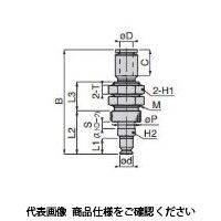 日本ピスコ 真空パッド VPC6ー3RSEー6J 1セット(5個)（直送品）