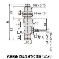日本ピスコ 真空パッド VPD10ー3PNー4B 1セット(5個)（直送品）