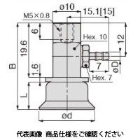 日本ピスコ 真空パッド VPMB20KNEー6B 1セット(4個)（直送品）