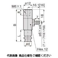 日本ピスコ 真空パッド VPB10BFー6B 1セット(5個)（直送品）