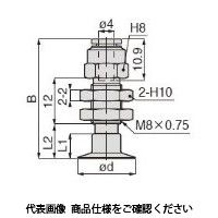 日本ピスコ 真空パッド VPA15PUー4J 1セット(5個)（直送品）