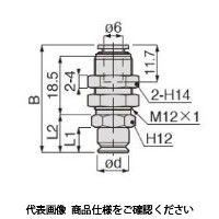 日本ピスコ 真空パッド VPA10KNEー6J 1セット(5個)（直送品）