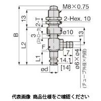 日本ピスコ 真空パッド VPD8ー3BNー6B 1セット(5個)（直送品）