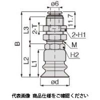 日本ピスコ 真空パッド VPA15BEPー6J 1セット(5個)（直送品）