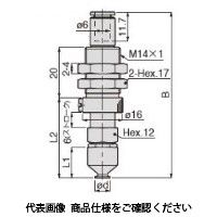 日本ピスコ 真空パッド VPC6ー6LSEー6J 1セット(5個)（直送品）