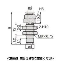 日本ピスコ 真空パッド VPA8PFSー4J 1セット(5個)（直送品）