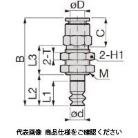 日本ピスコ 真空パッド VPA8BHNー6J 1セット(4個)（直送品）