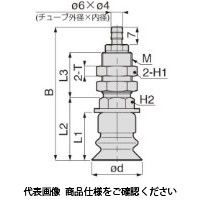 日本ピスコ 真空パッド VPA50BHNー6B 1セット(5個)（直送品）