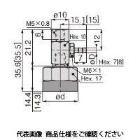 日本ピスコ 真空パッド VPMB20FNー4B 1セット(5個)（直送品）