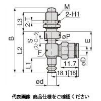 日本ピスコ 真空パッド VPD8ー3BNー6J 1セット(5個)（直送品）