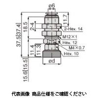 日本ピスコ 真空パッド VPA10FNー6J 1セット(5個)（直送品）