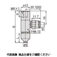 日本ピスコ 真空パッド VPB6LFSー6J 1セット(5個)（直送品）