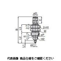 日本ピスコ 真空パッド VPC1ー3RSEー4J 1セット(5個)（直送品）