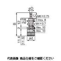 日本ピスコ 真空パッド VPMA15FNー4B 1セット(5個)（直送品）