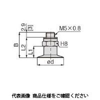 日本ピスコ 真空パッド VPE20PFSーM5 1セット(5個)（直送品）