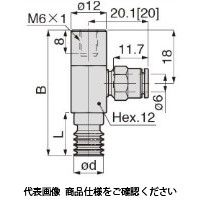 日本ピスコ 真空パッド VPB10WEPー6J 1セット(5個)（直送品）
