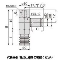 日本ピスコ 真空パッド VPMB10WNEー3J 1セット(5個)（直送品）