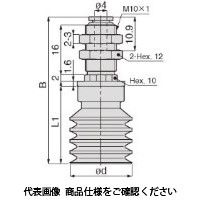 日本ピスコ 真空パッド VPMA30WEPー4J 1セット(5個)（直送品）
