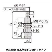 日本ピスコ 真空パッド VPA10KUー6B 1セット(5個)（直送品）