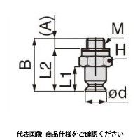日本ピスコ 真空パッド VPE6RSEーM5 1セット(4個)（直送品）