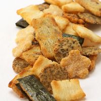 〈王様堂本店〉萌し 1箱 三越伊勢丹 紙袋付 手土産 ギフト おかき せんべい 煎餅