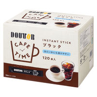 【スティックコーヒー】ドトール カフェタイム ブラックスティック 1箱（120本入） オリジナル