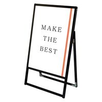 常磐精工 ブラックバリウススタンド看板 A1片面 ウエイトアーム・水タンクセット BVASKAC-A1K-3SET 1セット（直送品）