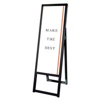 常磐精工 ブラックバリウススタンド看板 A3縦縦片面 ウエイトアーム・水タンクセット BVASKAC-A3TTK-3SET 1セット（直送品）