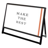 常磐精工 ブラックバリウススタンド看板 アクリル B1横ロウ片面 ウエイトアーム・水タンクセット BVASKAC-B1YLK-3SET（直送品）