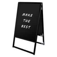 常磐精工 ブラックバリウススタンド看板 ブラックボード A2両面 ウエイトアーム・水タンクセット BVASKBB-A2R-3SET 1セット（直送品）