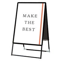 常磐精工 ポスターグリップスタンド看板 屋内用 B1両面ブラック ウエイトアーム・水タンクセット PGSK-B1RB-3SET 1セット（直送品）