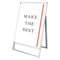 常磐精工 ポスター用スタンド看板 B1片面ホワイト ウエイトアーム・水タンクセット PSSK-B1KW-3SET 1セット（直送品）