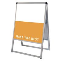 常磐精工 バリウススタンド看板 アルミ複合板 450×600両面 ウエイトアーム・水タンクセット VASKAP-450X600R-3SET（直送品）