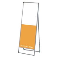 常磐精工 バリウススタンド看板 アルミ複合板 600×1800片面 ウエイトアーム・水タンクセット（直送品）