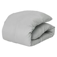 アイリスオーヤマ 羽毛布団 シングル 掛け布団 抗菌防臭 防ダニ シンサレート かけ布団 寝具 介護 人工羽毛掛け布団 KKF-SB12-S グレー 1枚