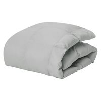 アイリスオーヤマ 人工羽毛掛け布団　セミダブルサイズ　詰め物0.9kg 中厚手 グレー KKF-SB8-SD 1枚（直送品）