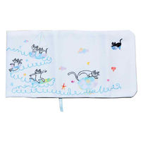 TTC 神保町にゃんこ堂 文庫本サイズ ブックカバー 波にのっていきましょう 574408 1個（直送品）