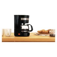 ドリテック コーヒーメーカー「リリカフェ」 ブラック CM-101BK 1個（直送品）