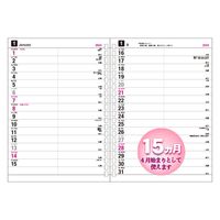 コレクト プロセスダイアリー　Ａ５ D-31(2024) 3冊（直送品）