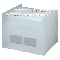 テージー ドキュメントファイルのびーる2 FD-247-17 クリア 1セット(1冊×2)